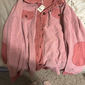 Pink Free People Ruby Jacket